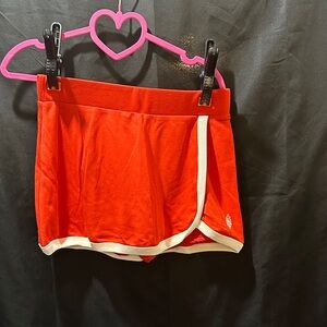 FP Movement by Free People Red and Cream Skort